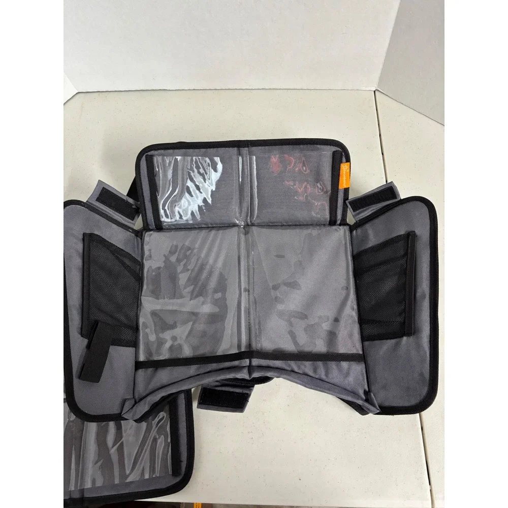 Dreambaby Gray Stroller Car Seat‎ Travel Organizer Mesh Pockets 2 Pack L2380